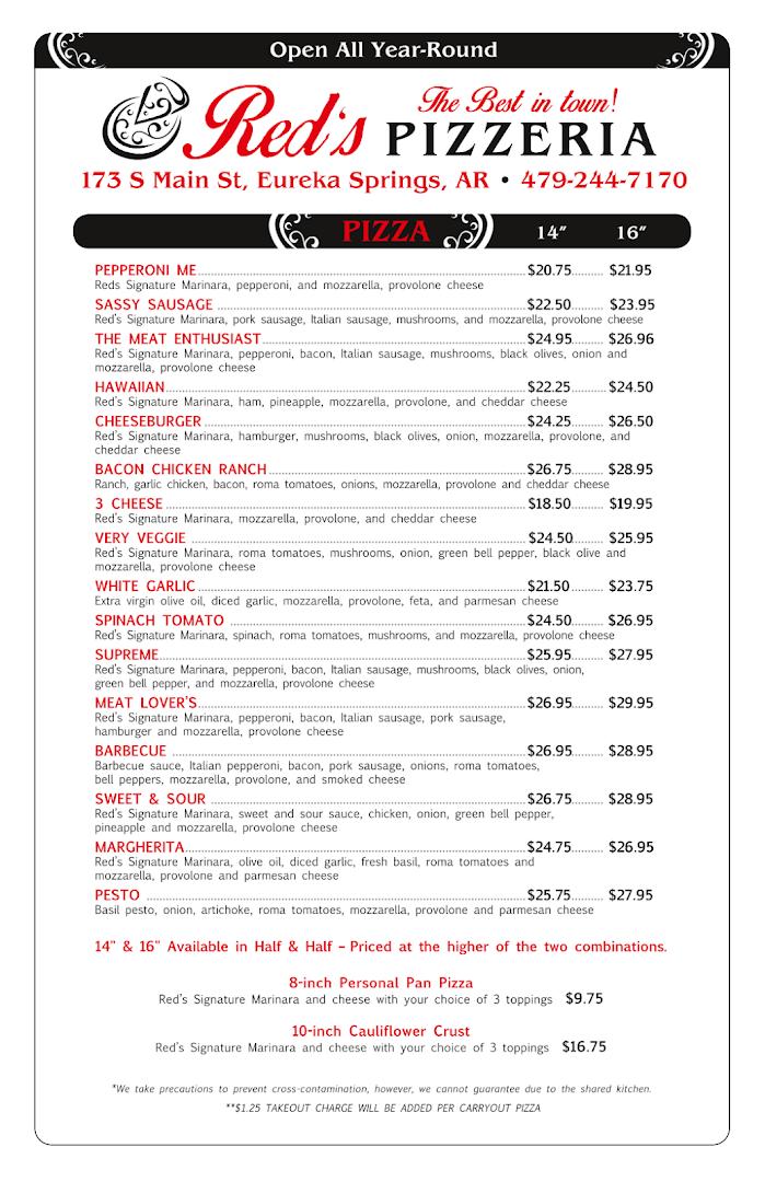 Red's Pizzeria